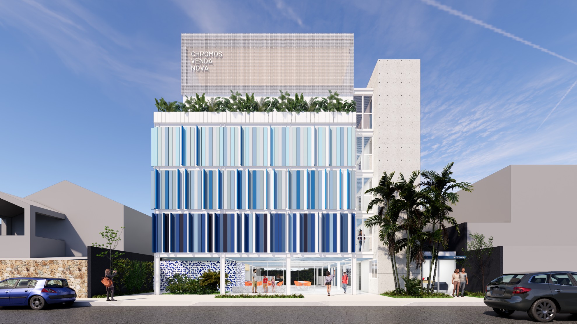 Colégio Chromos - Projeto do estúdio Pedro Haruf